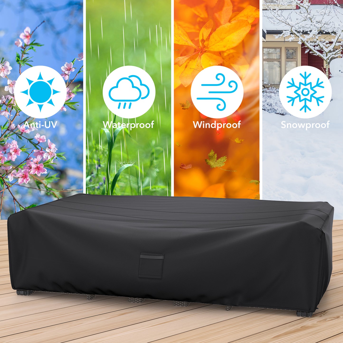 Armorget Garden Furniture Covers 242x162x100cm