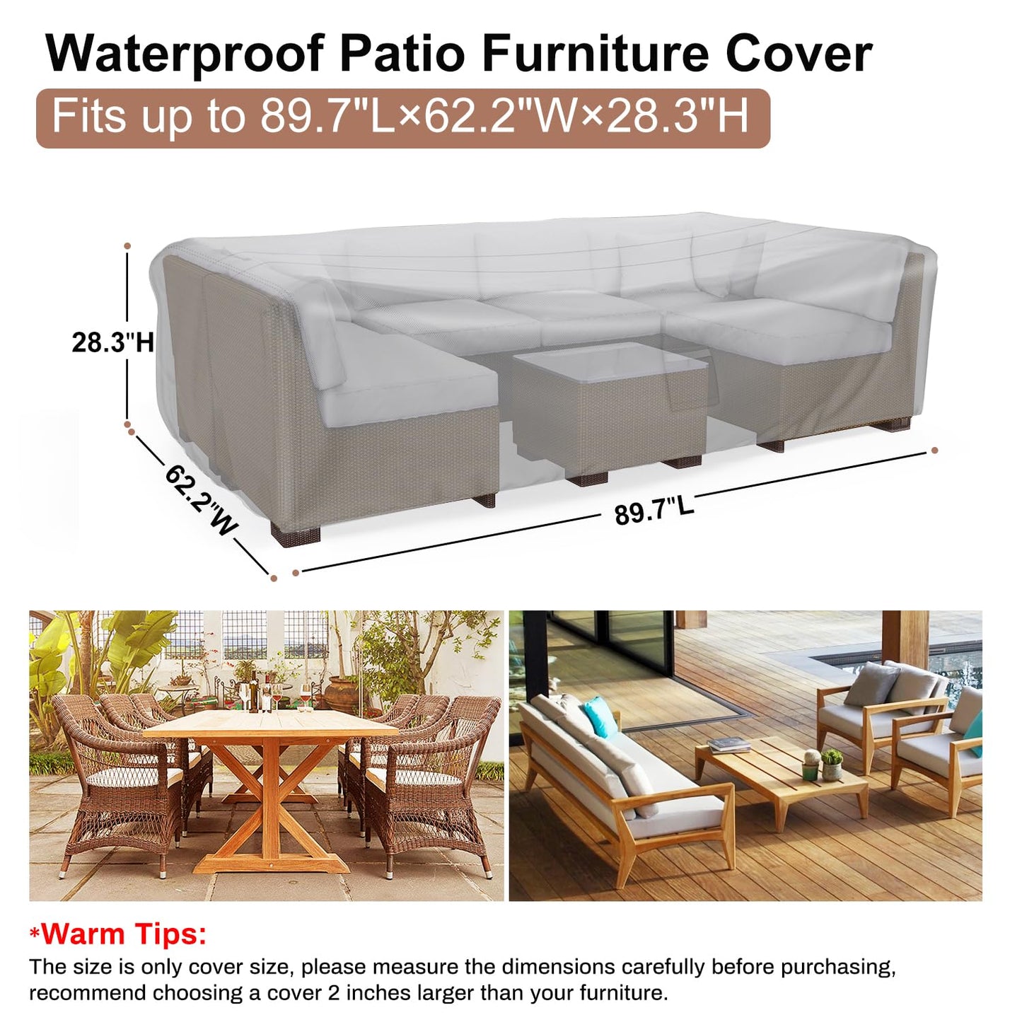Patio Furniture Covers Black
