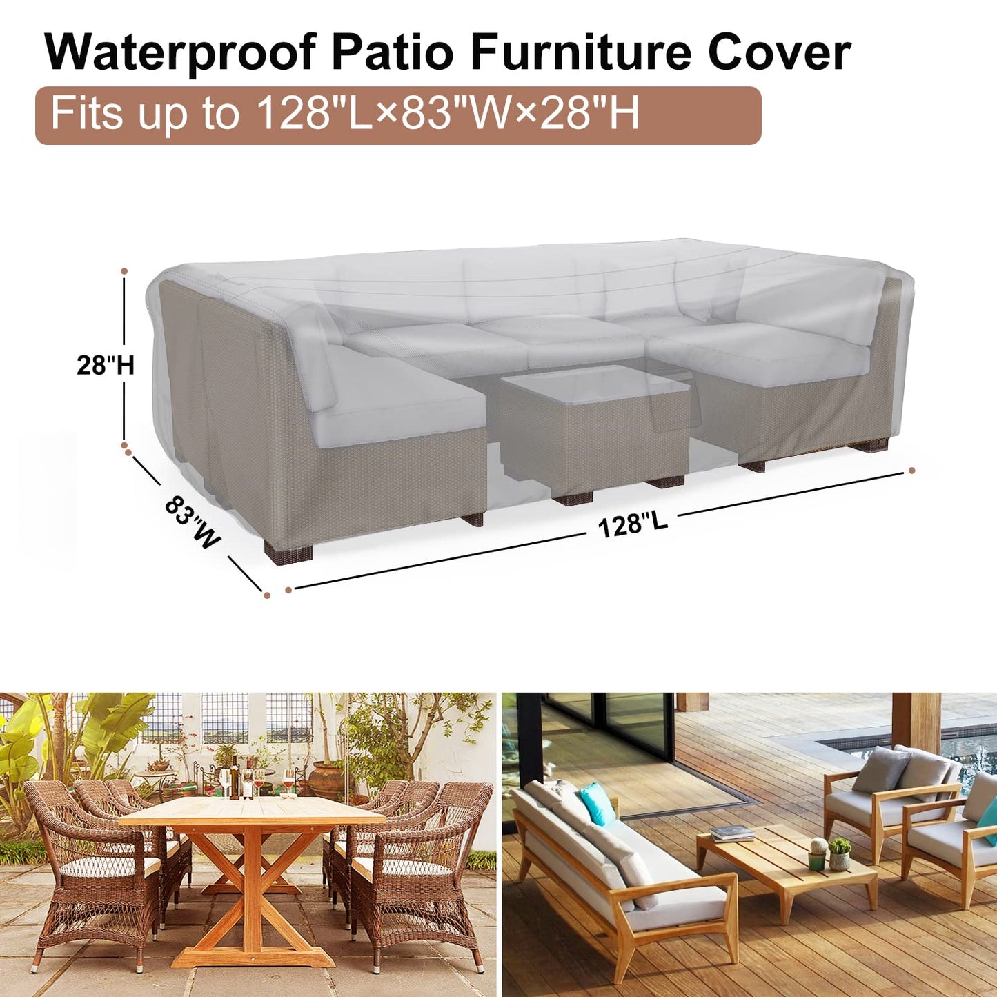 Patio Furniture Covers Black