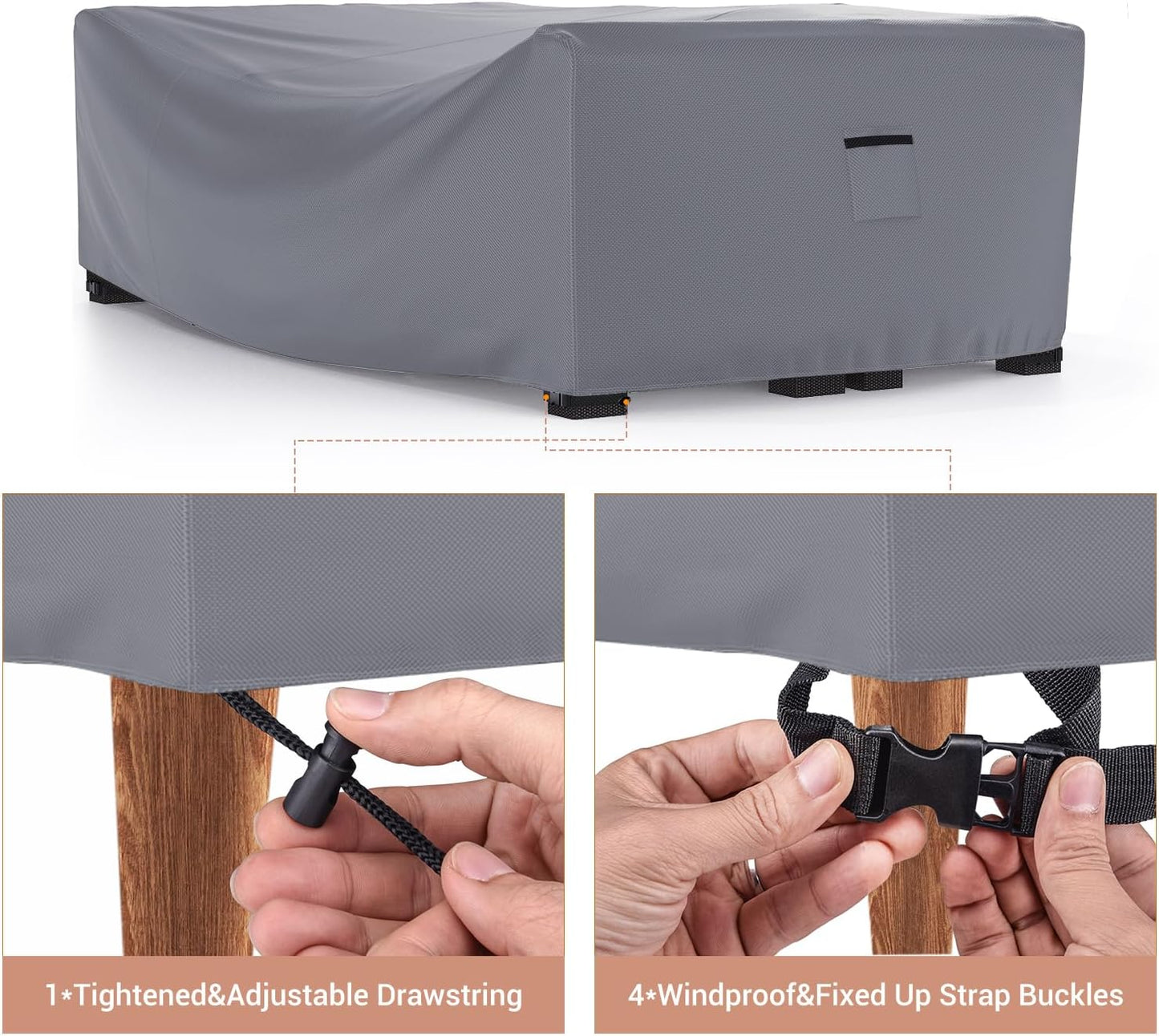 Patio Furniture Covers Grey