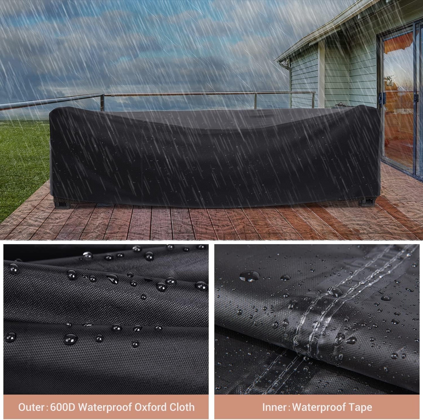 Patio Furniture Covers Black