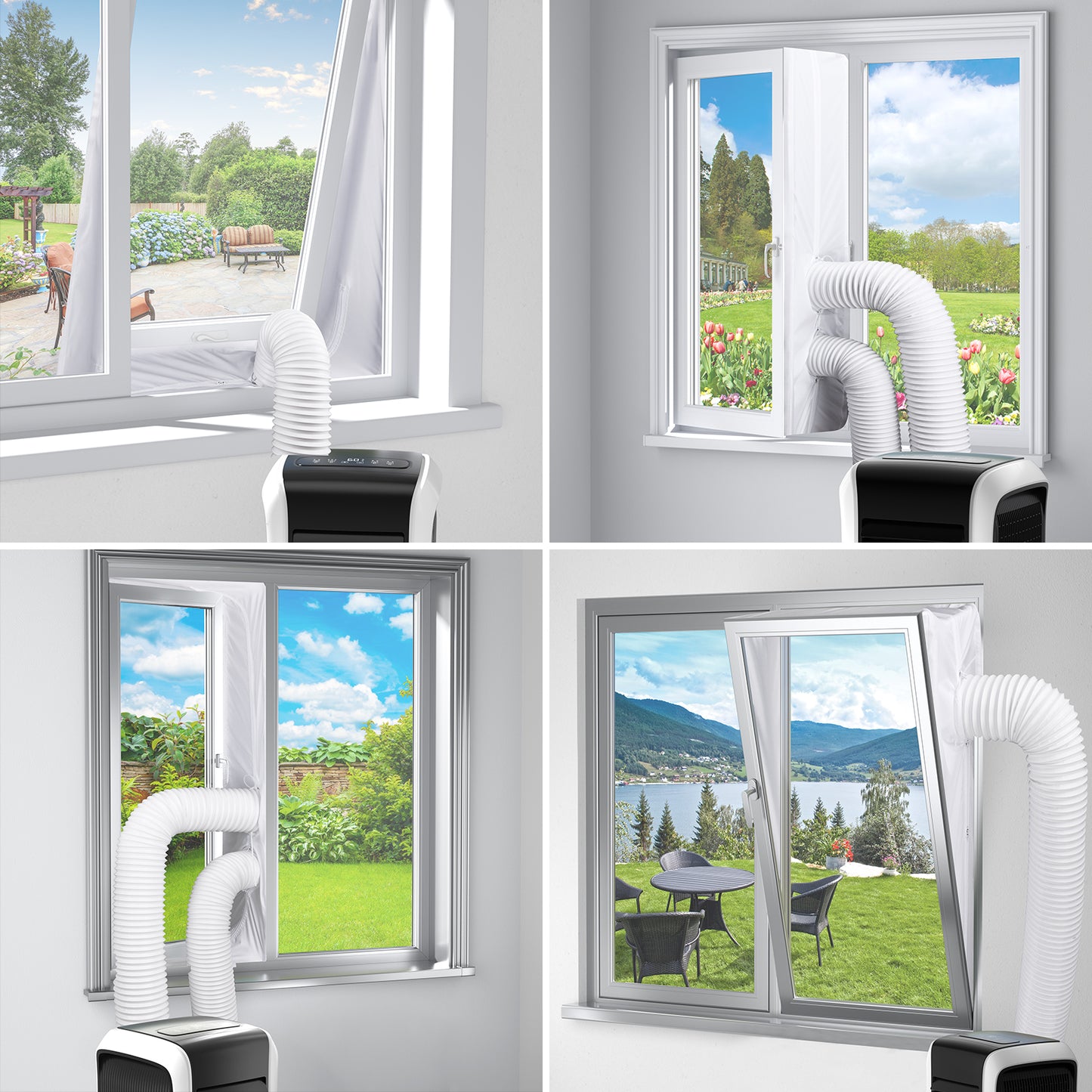 Mrrihand Air Conditioner Window Kit 300cm
