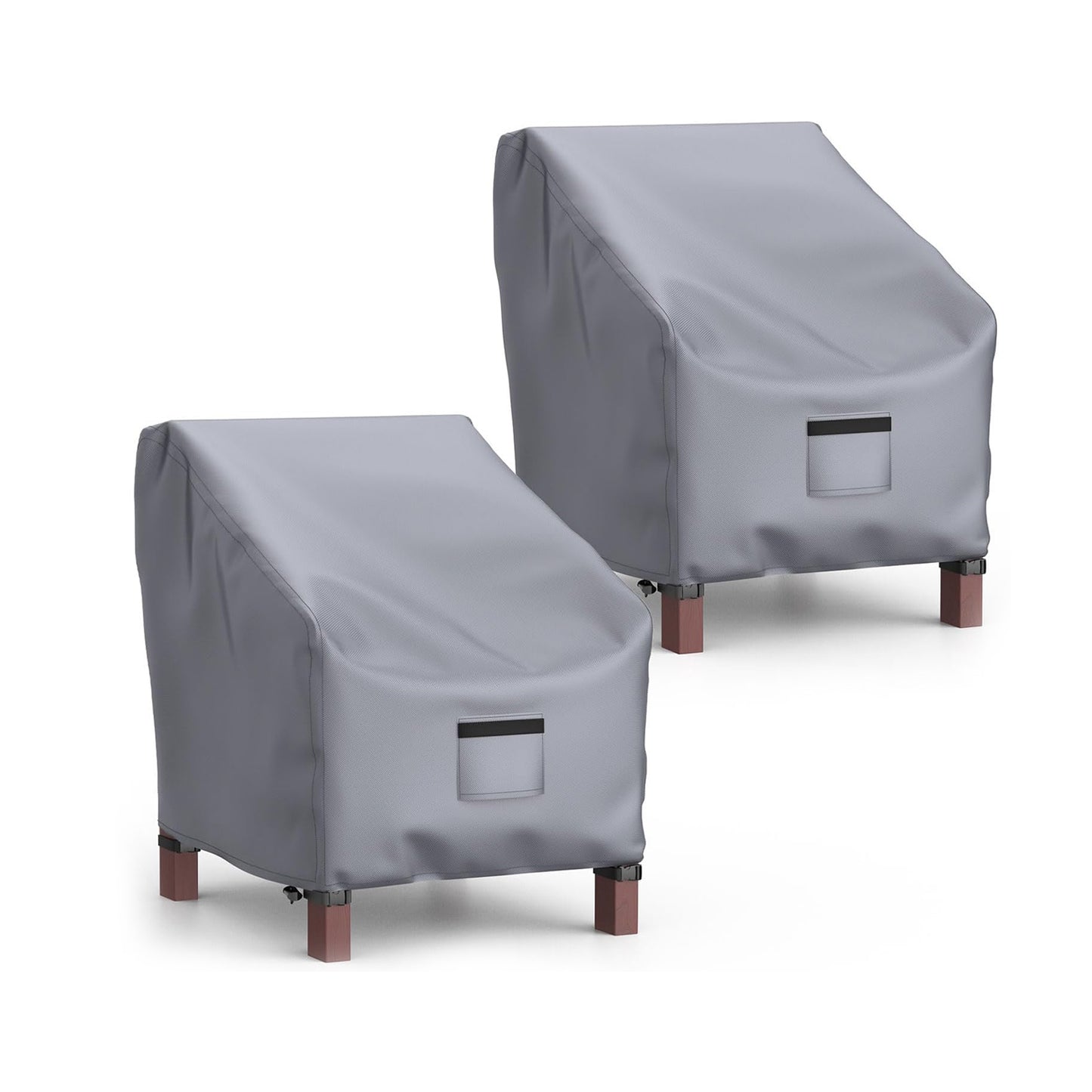 Patio Chair Covers 2 Packs Grey