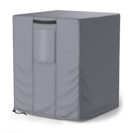 Central Air Conditioner Cover Grey