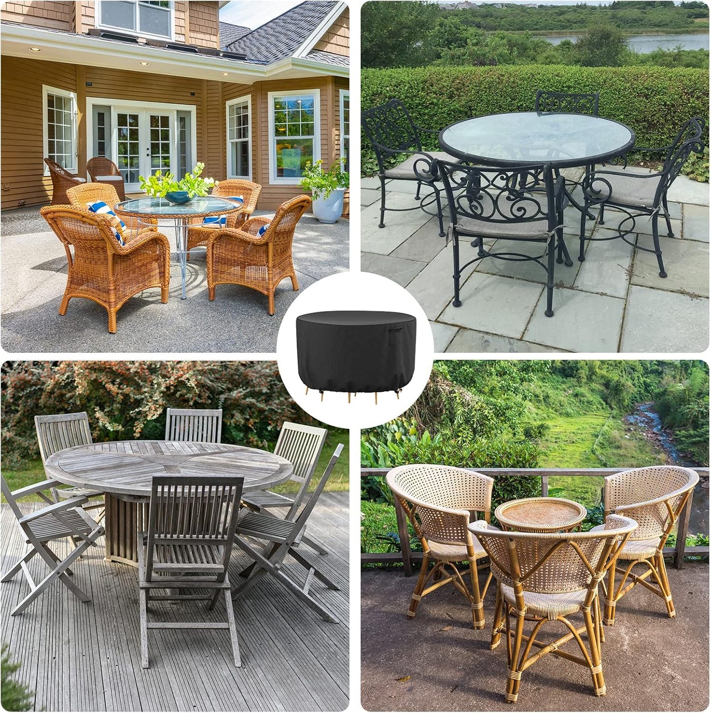 Round Patio Furniture Cover