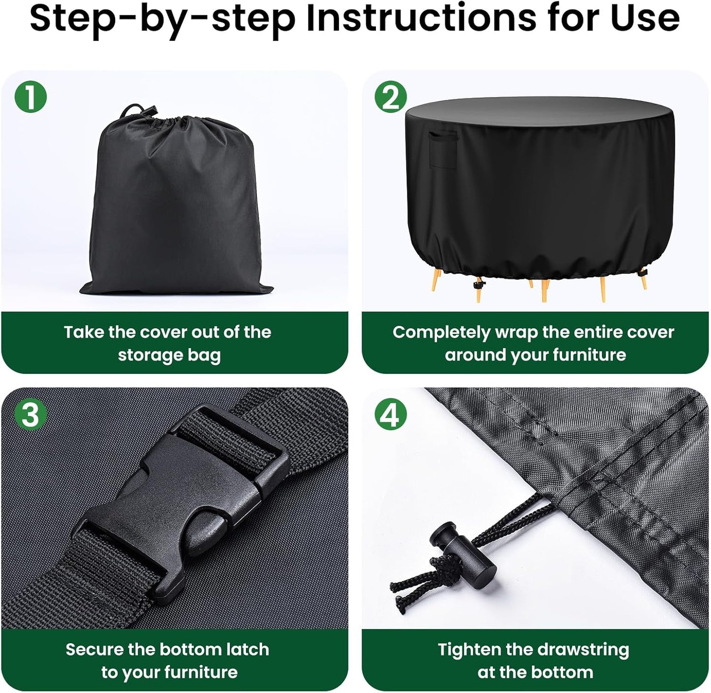 Round Patio Furniture Cover